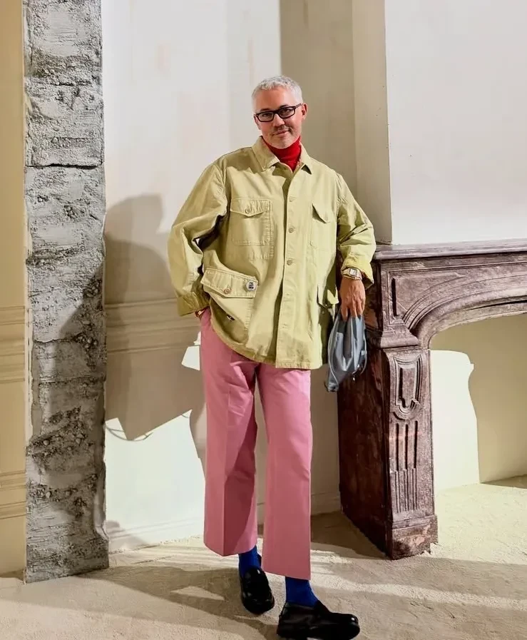 Александр Рогов, Оксана Бондаренко, дети Умы Турман и Николас Холт посетили показ Prada в Милане