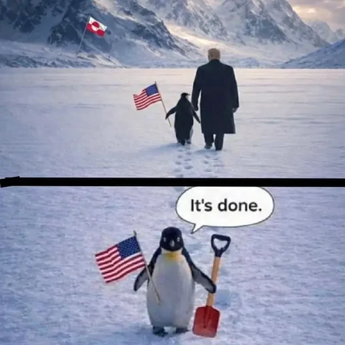 Мэр Нуука раскритиковала комика из ФРГ за попытку поднять флаг США в Гренландии