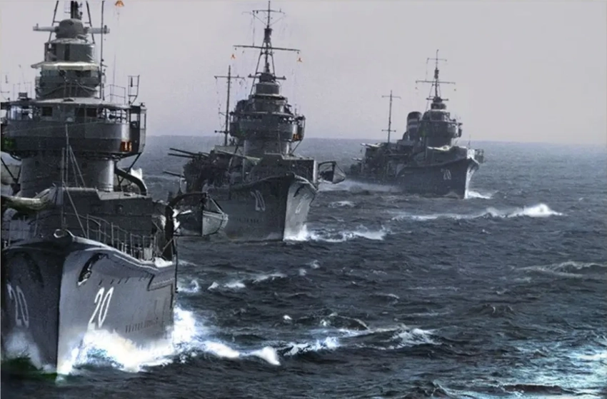 Боевые корабли. Эсминцы. Шухер на весь морской мир